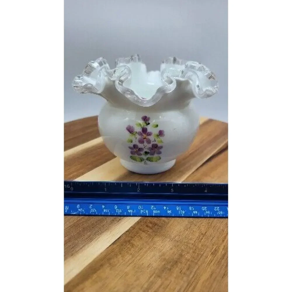 Fenton hand painted